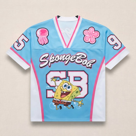 Jersey Unisex Bob Esponja Azul