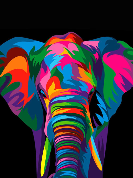 Paint by Diamonds - Elefante Colores