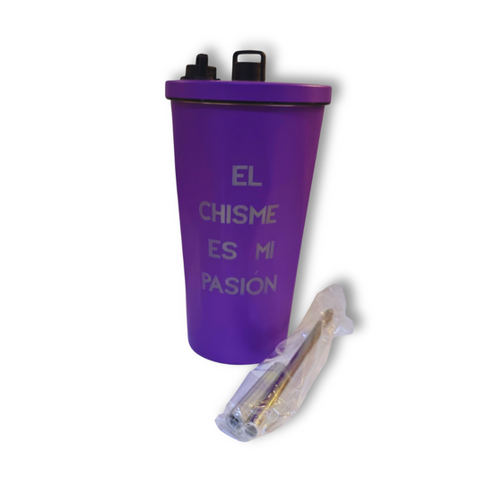 Vaso - El Chisme Es Mi Pasión - Morado