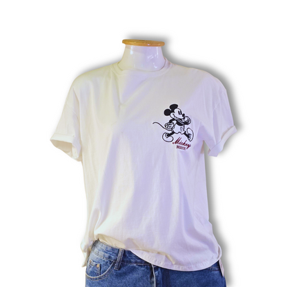 Playera Blanca Mickey
