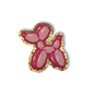 🎈 Parche globo perrito rosa