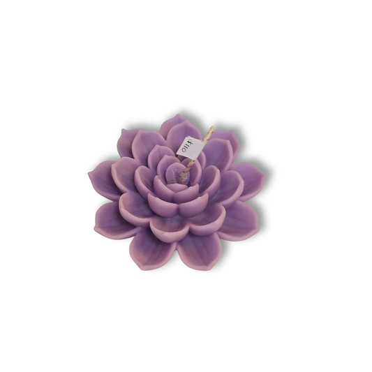 🪷 Vela flor de loto - Lila