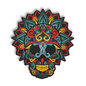 💀 Parche calavera floral mexicana