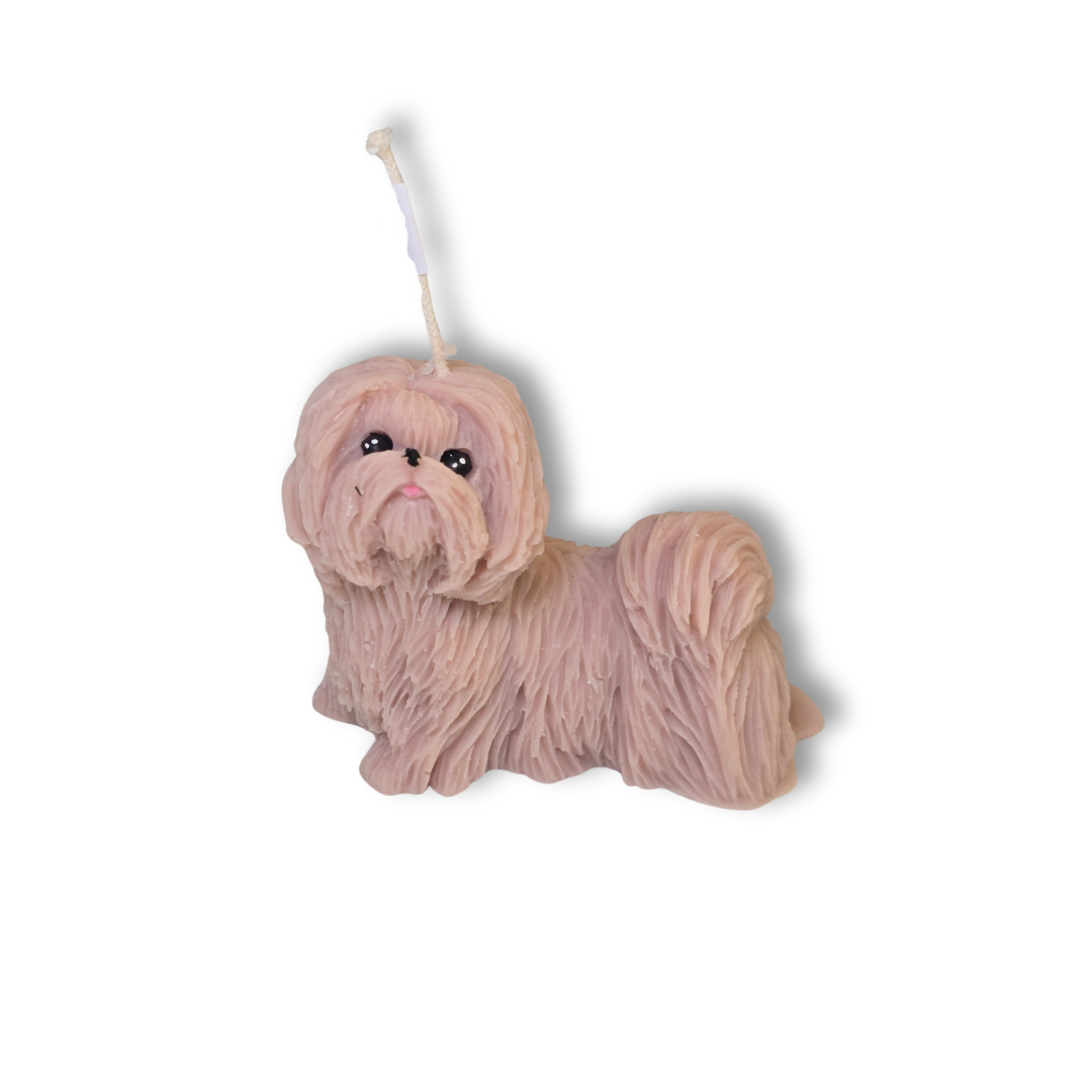 🐶💖 Vela perrito chuiquito peludo