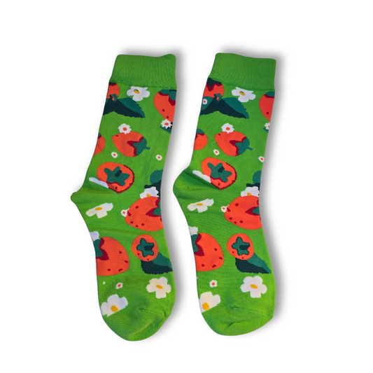 Calcetas “Fresa Salvaje” 🍓🌼