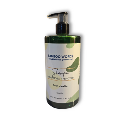 Shampoo Bergamota + Minoxidil 500 ml