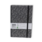 Libreta Pasta Dura de Tela Cachemira Negro