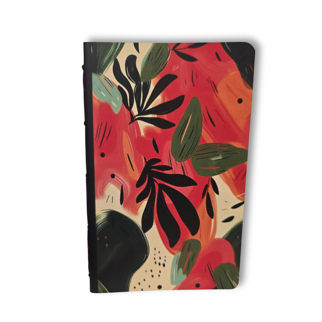Libreta Delgada “Fuego Vegetal”