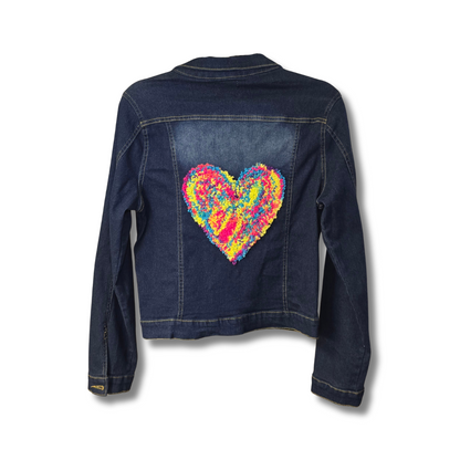 Chamarra Corazón Multicolor