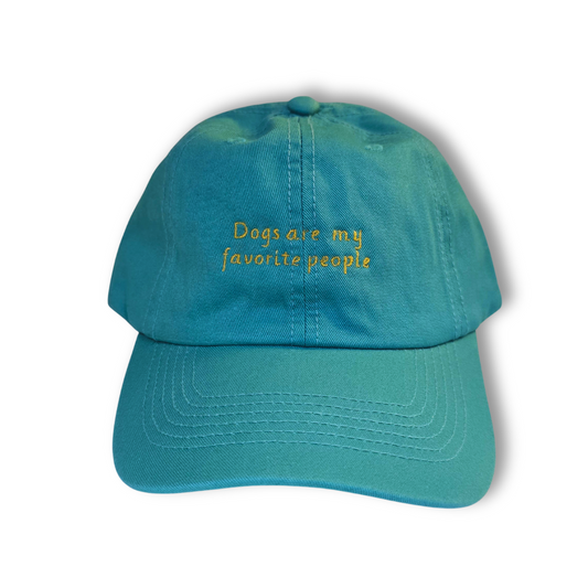 🐾 Gorra “Dogs are my favorite people”