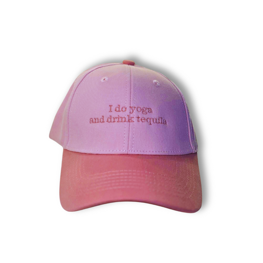 Gorra "I do Yoga and drink Tequila"