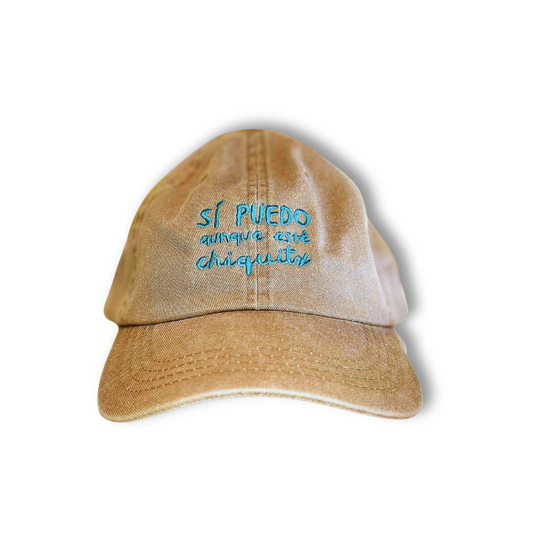 Gorra Verde - "Si Puedo Aunque Esté Chuiquitx"
