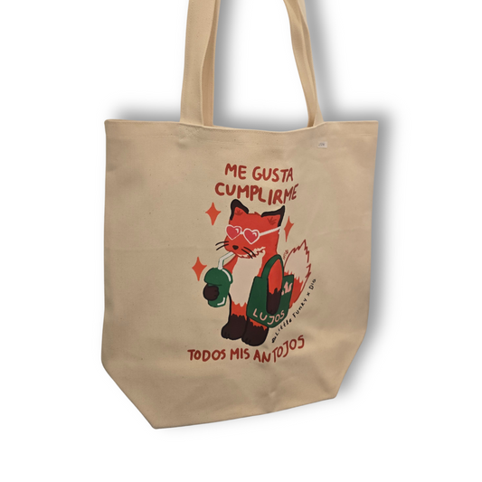 🦊 Tote “Me gusta cumplirme todos mis antojos”