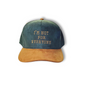 Gorra de gamuza "I´m Not For Everyone"
