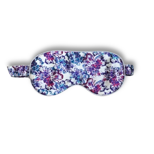 Sleepmask seda 100% | Grey Flower