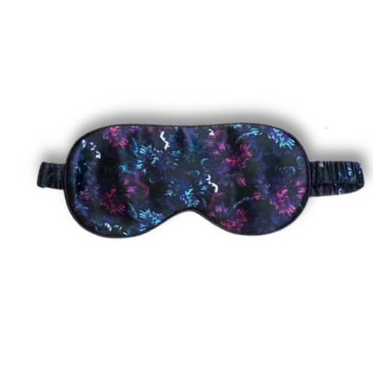 Sleepmask seda 100% | Black Flower