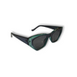 Lentes "Jade" en verde profundo