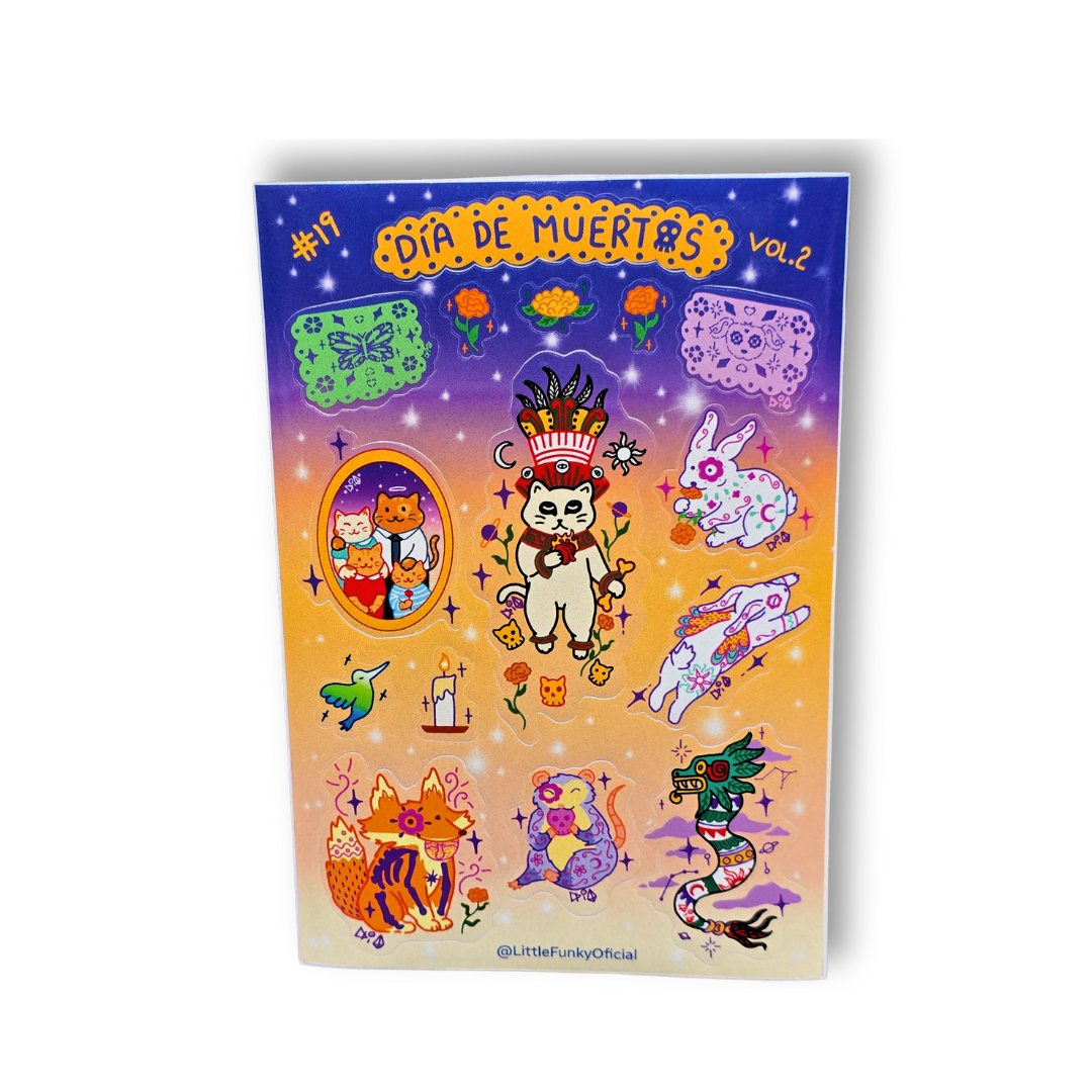 Planilla Stickers | # 19 | Día de Muertos