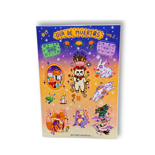 Planilla Stickers | # 19 | Día de Muertos