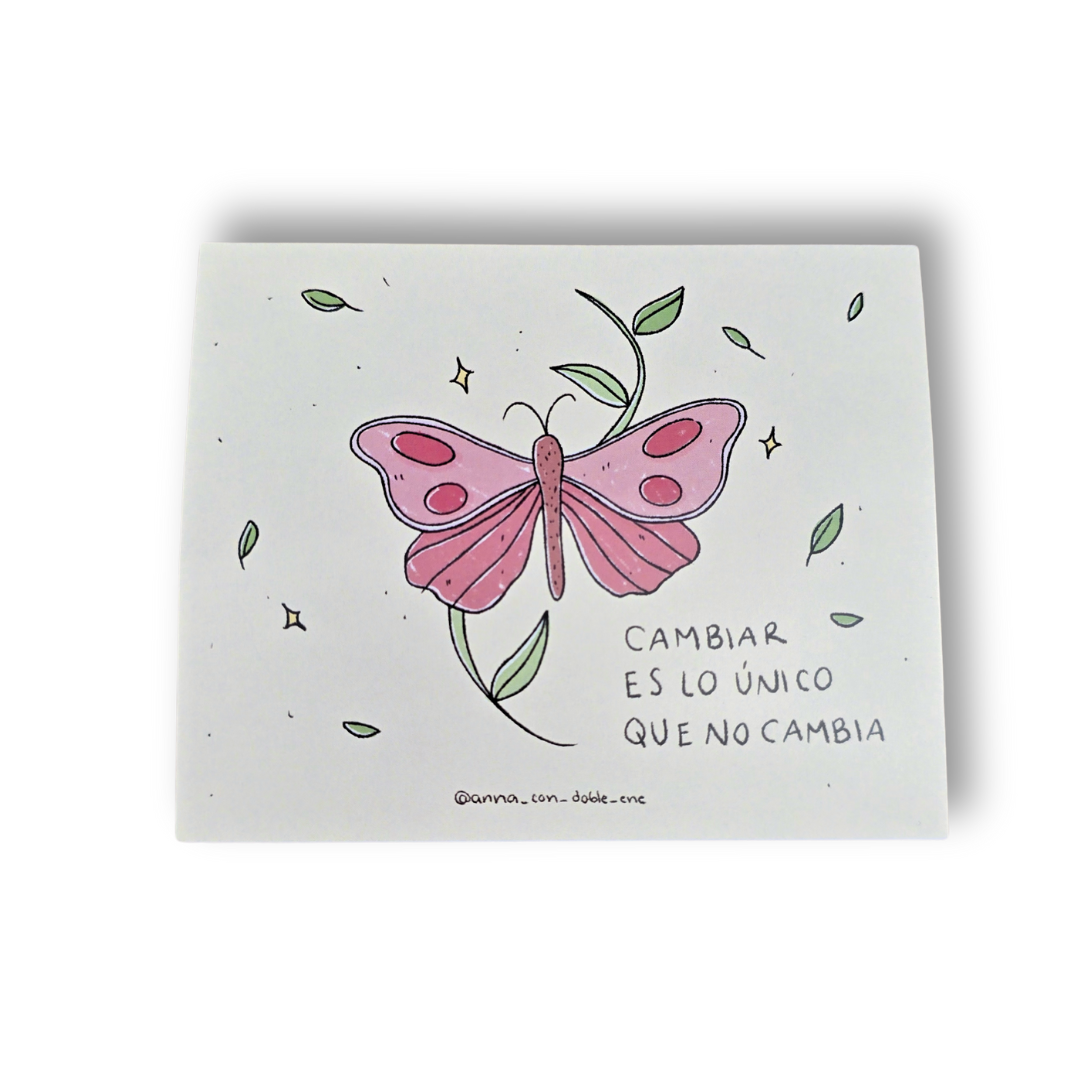 Ilustracion Cambiar es lo Único que No Cambia