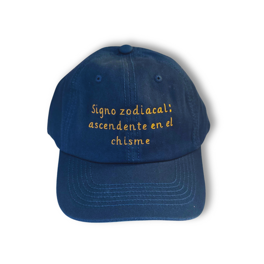 ✨ Gorra “Signo zodiacal: ascendente en el chisme”