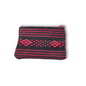 Monedero Artesanal de Oaxaca - Gris con Rosa