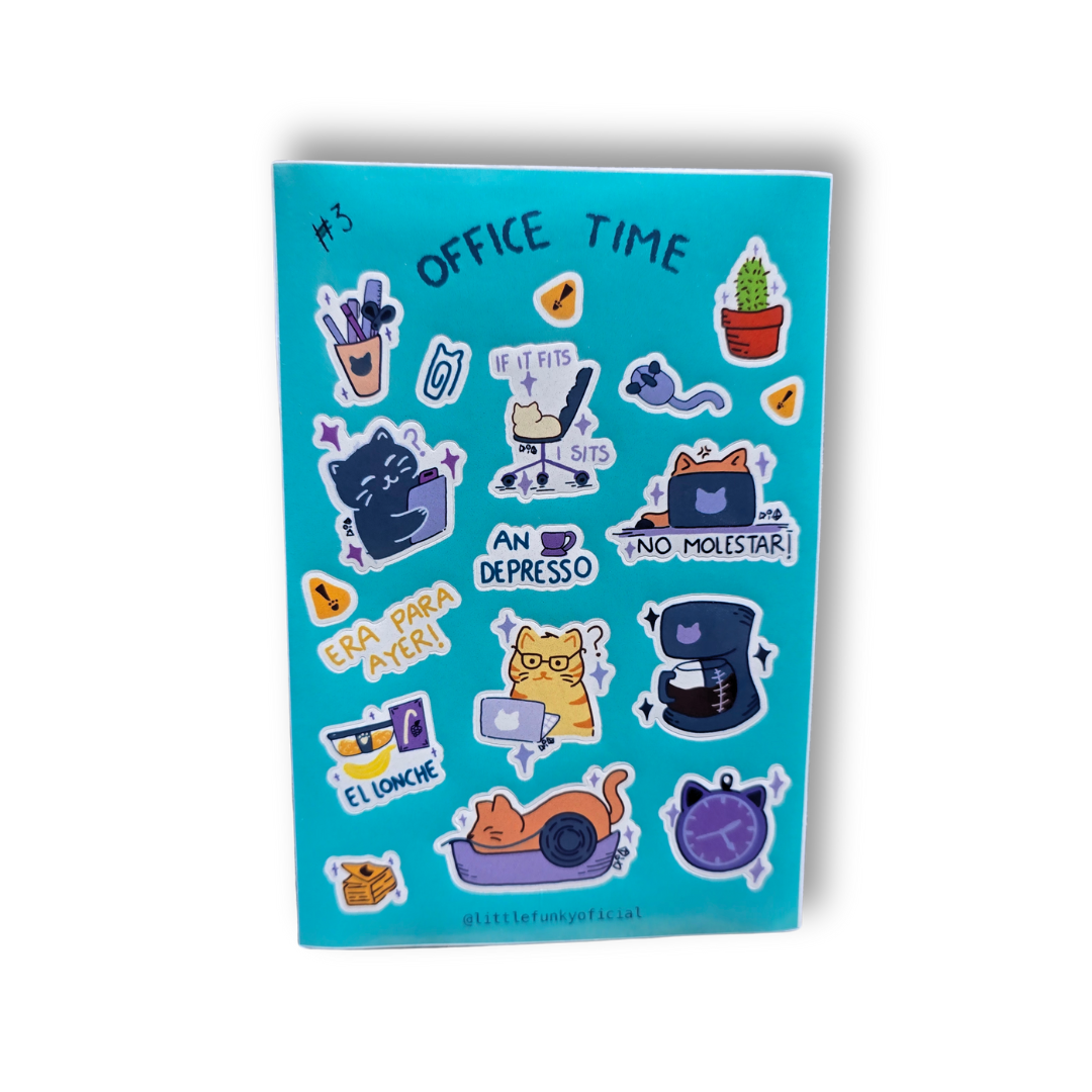 Planilla Stickers | # 3 | Office Time