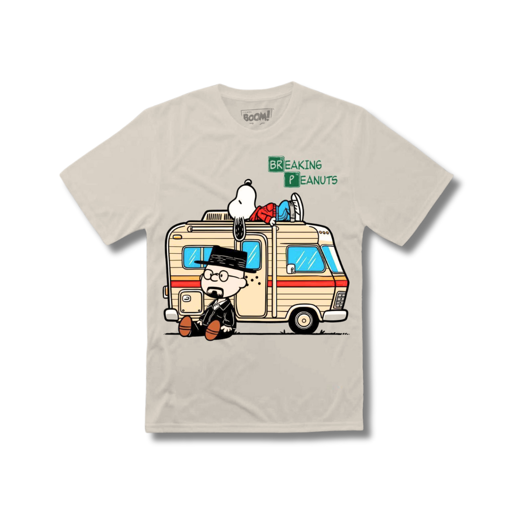 Playera Unisex Snoopy con Breaking Bad