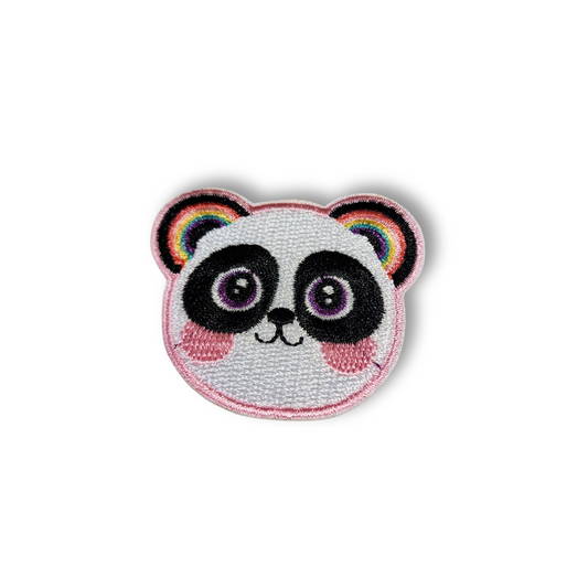 Parche bordado “Panda Rainbow”