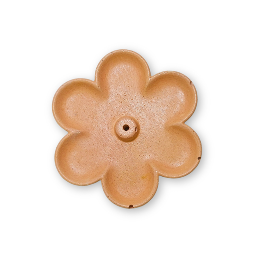 Porta Incienso | Flor Naranja