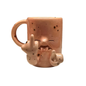 Taza Ceramica | Rosa con puntos Dos Manos