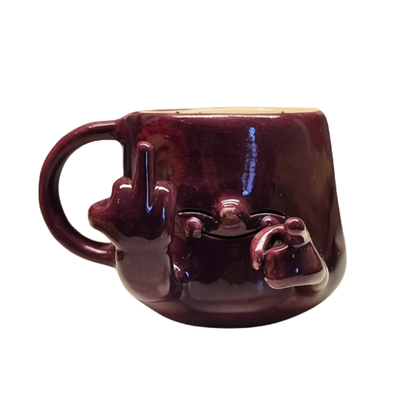 Taza Ceramica | Morada Doble Mano