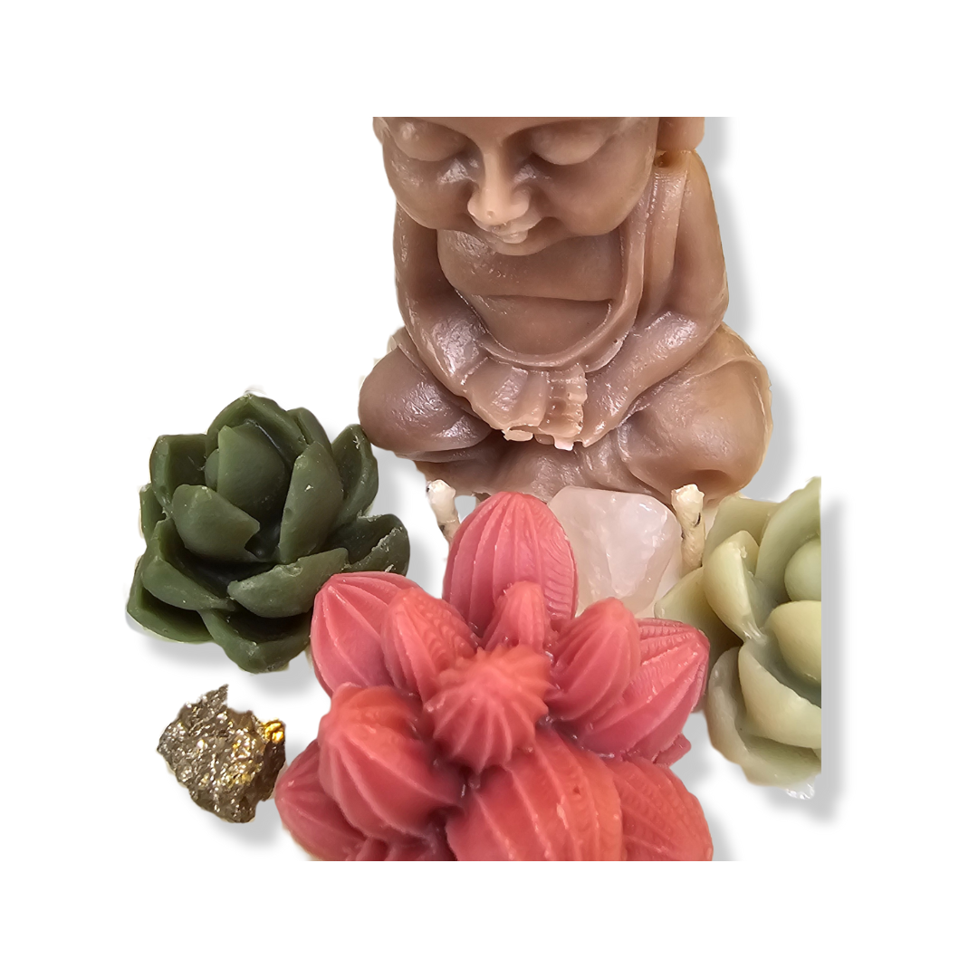🧘‍♂️ Vela Jardín Zen Buda Café