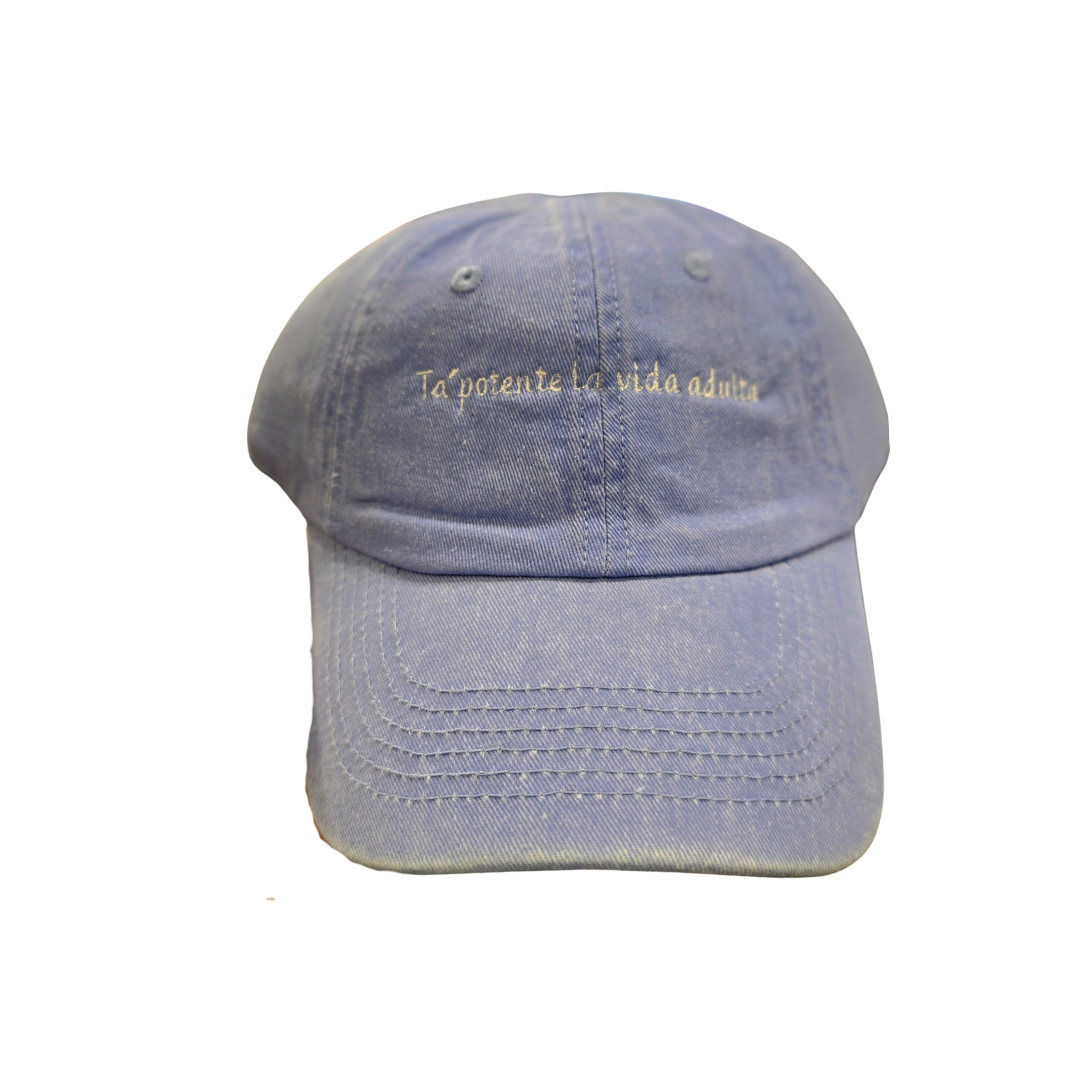 Gorra "Ta´ potente la vida adulta"