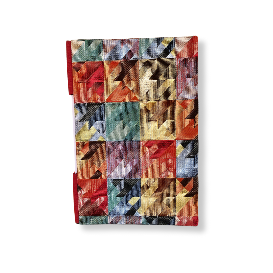 Libreta Pasta Dura Cosida | "Pixel & Trama" | Rayas