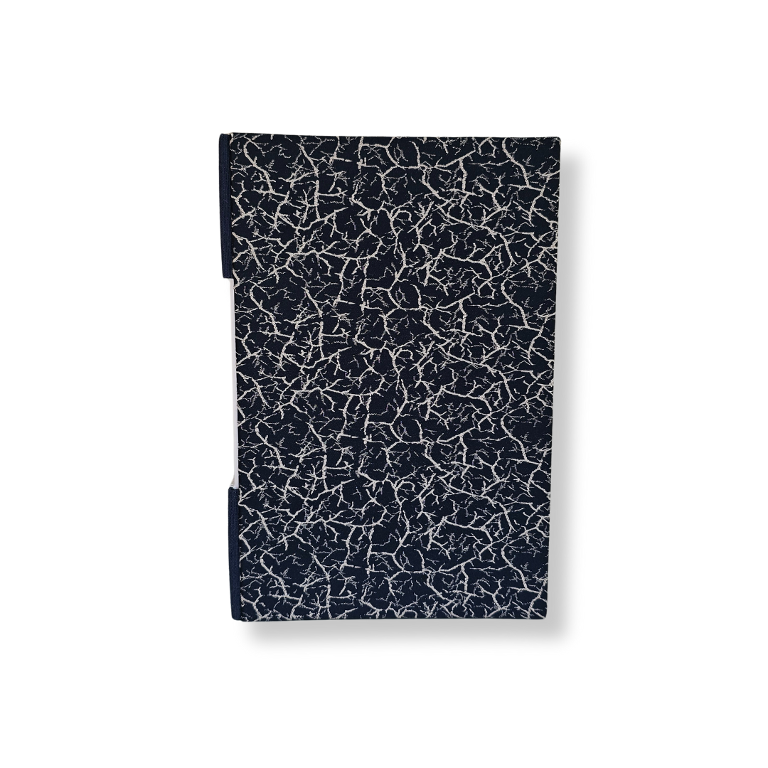 Libreta Pasta Dura Cosida | "Raíces de Plata" | Rayas