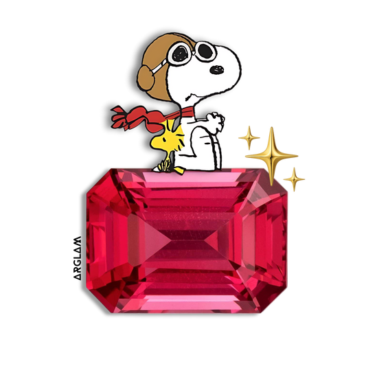 ✨ Sticker Snoopy Rubí