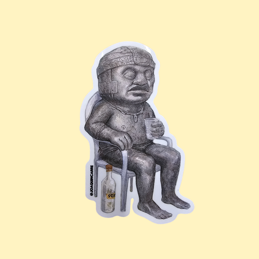 Sticker | Olmeca Tomando Pox