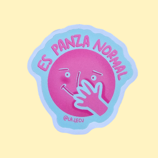 Sticker | Es panza normal