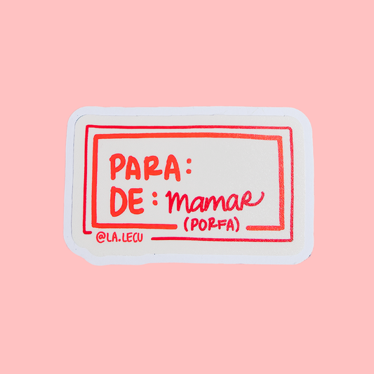 Sticker | PARA: DE: ***