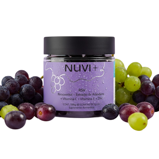 RSV - Resveratrol + Extracto de Arándano + Vitamina C + Vitamina E + Zinic