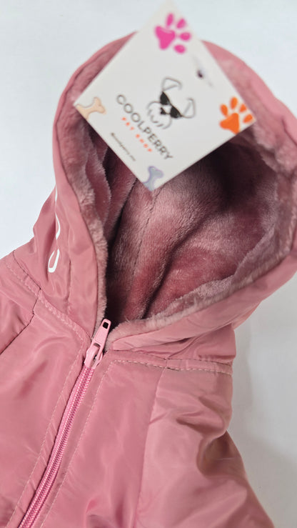 Chamarra Born To Be Perfect Rosa Para Perrito