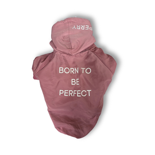 Chamarra Born To Be Perfect Rosa Para Perrito