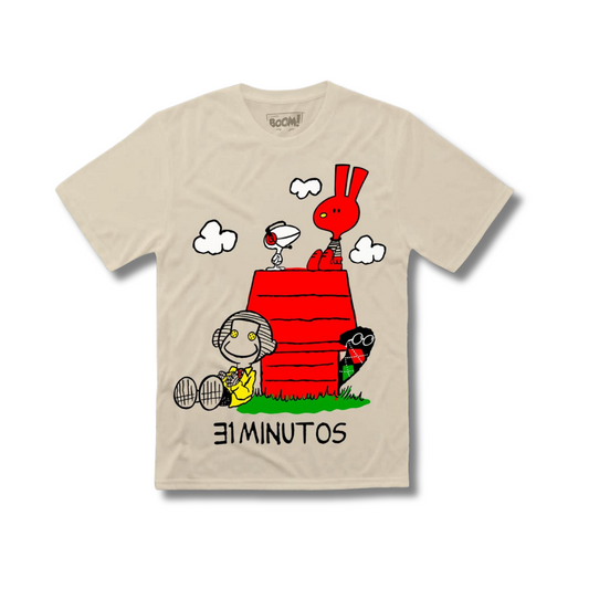 Playera Unisex Snoopy 31 Minutos