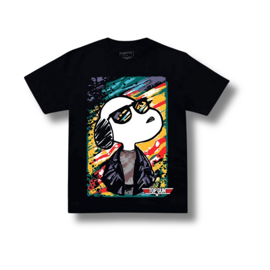 Playera Unisex Snoopy Top Gun