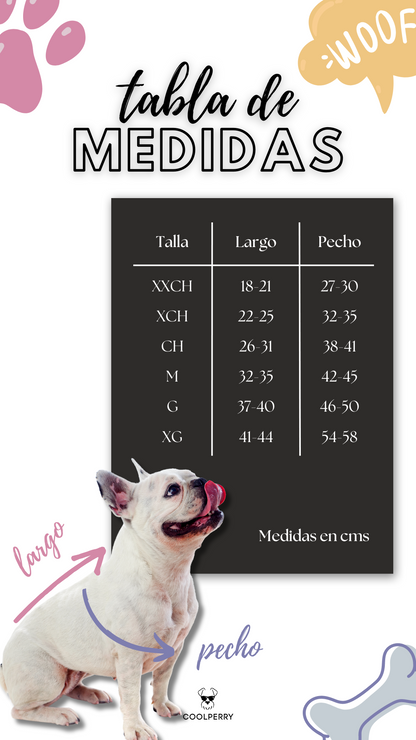 Chamarra Born To Be Perfect Negra Para Perrito
